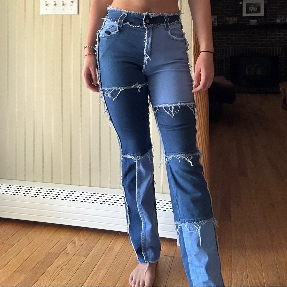 Patch work jeans!